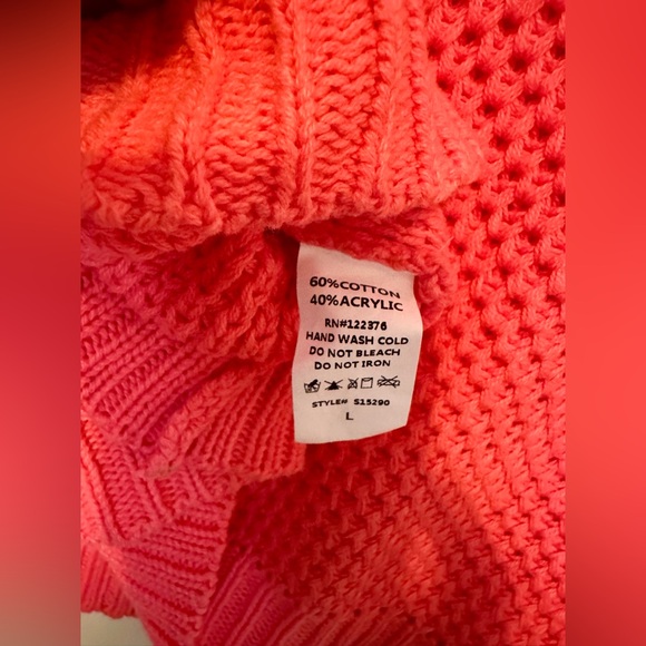 Coral Fringe Sweater - Picture 7 of 7